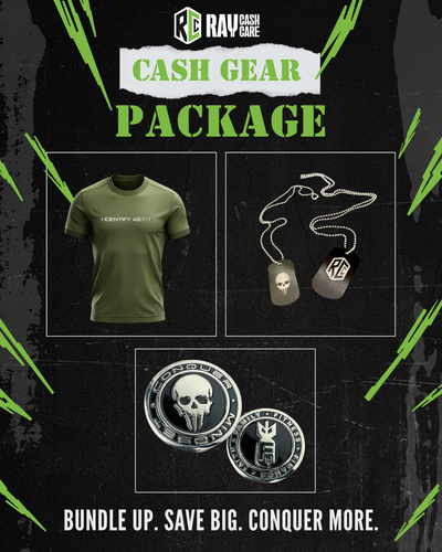 Mission-Ready Kit – ("I Identify as FIT" Shirt/Coin/Dog Tag)