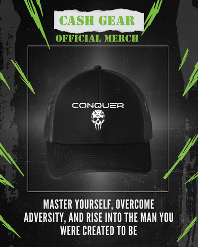 CONQUER Tactical Mesh Snapback Hat