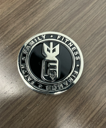 CONQUER Mindset Challenge Coin – (Double-Sided)