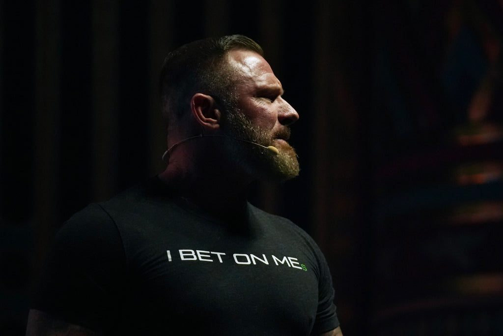 “I BET ON ME” Tee – Black (Ray ‘Cash’ Care Signature Series)