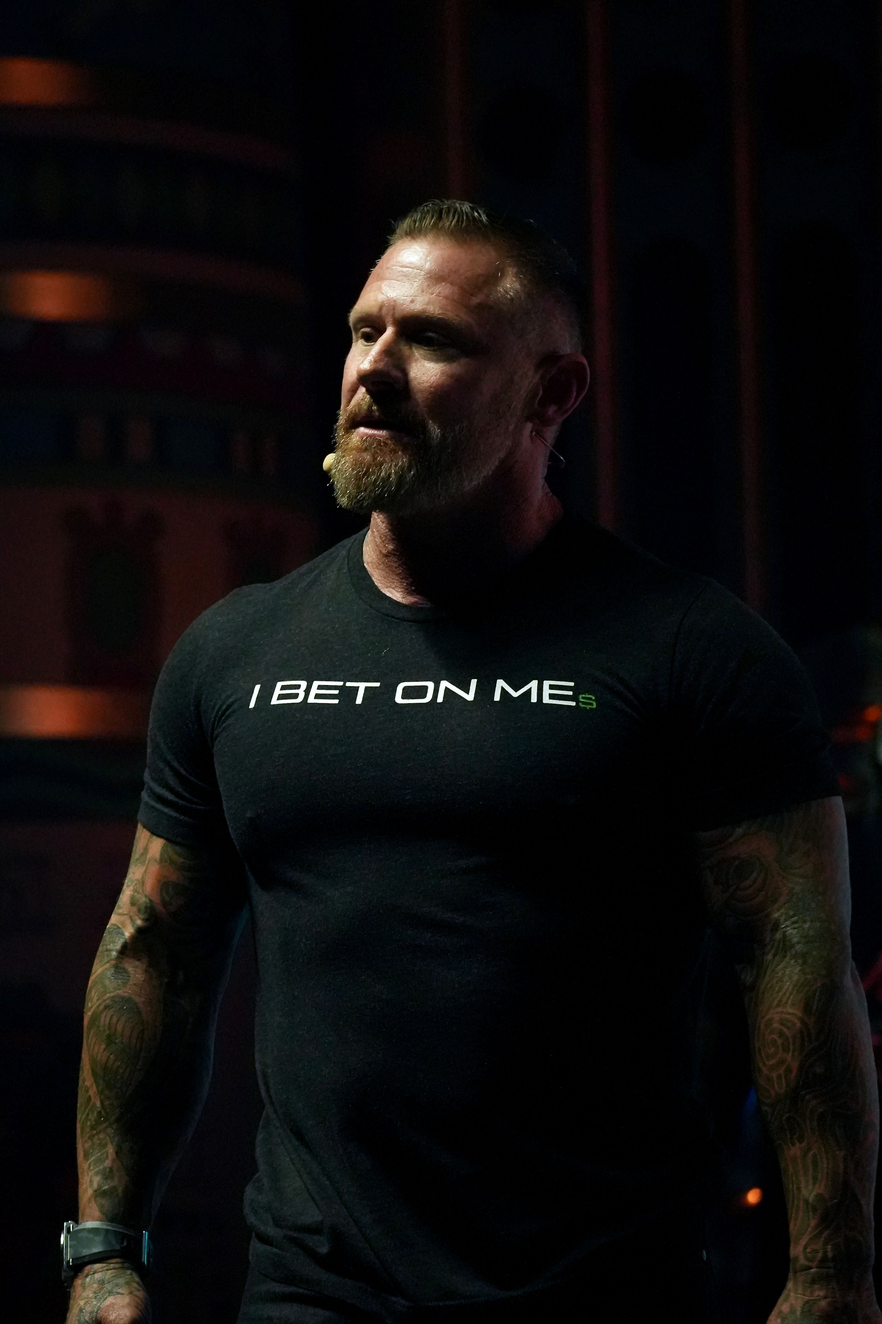 “I BET ON ME” Tee – Black (Ray ‘Cash’ Care Signature Series)